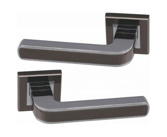 Дверные ручки ADDEN BAU PIEZA Q360 BLACK NICKEL/CHROME 940000001288 