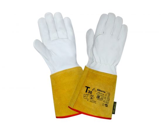 Краги 2Hands Siberia КРС/швы Kevlar овечья кожа/спилок Т30-11-ru 9,5 Siberia 