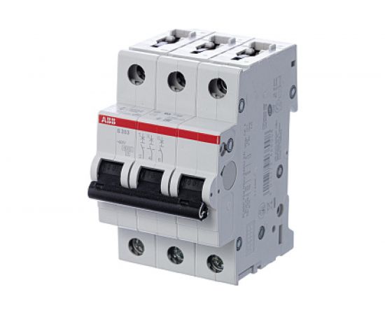 3-полюсный автоматический выключатель ABB S203 C100 2CDS253001R0824 – изображение 2