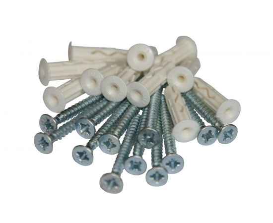 Шуруп ЕВРОПАРТНЕР Zn 4,0х45 в компл. с дюбелем MULTI 6x25 12шт. MP 403 17 – изображение 3