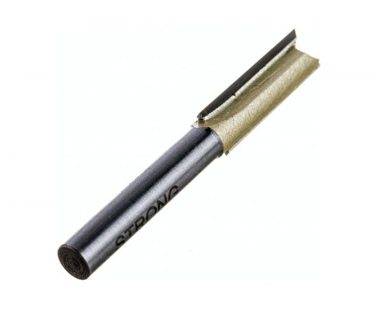 Фреза прямая пазовая по дереву (8х25 мм; хвостовик 6 мм) Strong СТФ-10030008 – изображение 3