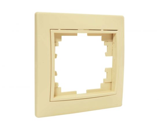 Проходной одноклавишный выключатель Jilion бежевый 9533121 – изображение 4