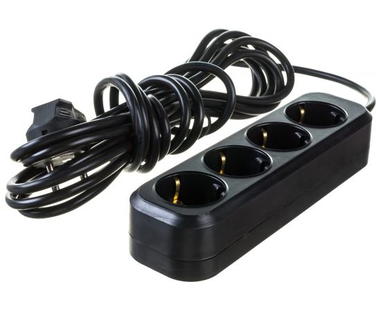 Бытовой удлинитель с заземлением Gigant ПВС 3х0,75 3500Вт 4 гнезда 5м 80015 PEC-005 – изображение 4