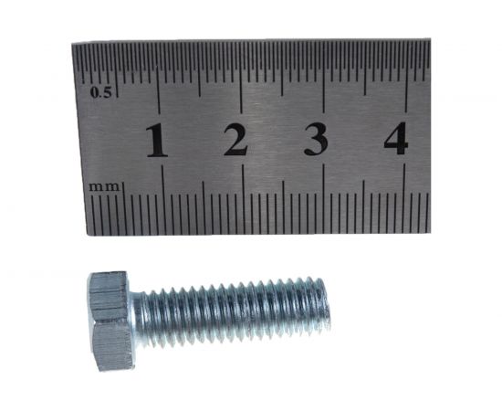 Болт с ШГ и полной резьбой ЕВРОПАРТНЕР DIN933 Zn 8х25 12шт. 2 0339 1 – изображение 5