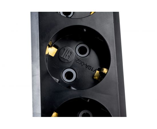 Бытовой удлинитель с заземлением Gigant ПВС 3х0,75 3500Вт 3 гнезда 7м с выключателем 80020 PEC-009 – изображение 5