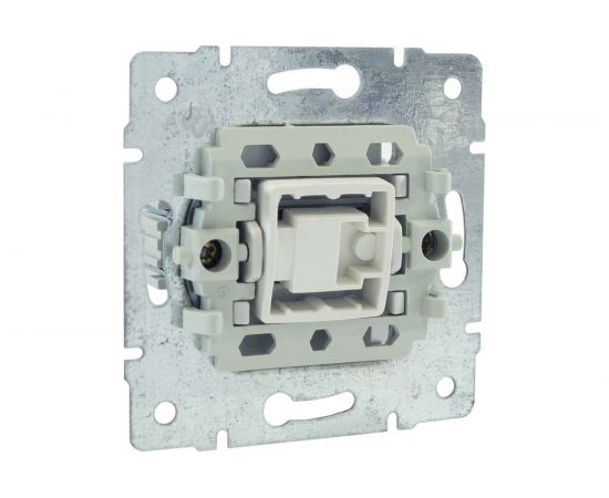 Проходной одноклавишный выключатель Jilion бежевый 9533121 – изображение 6