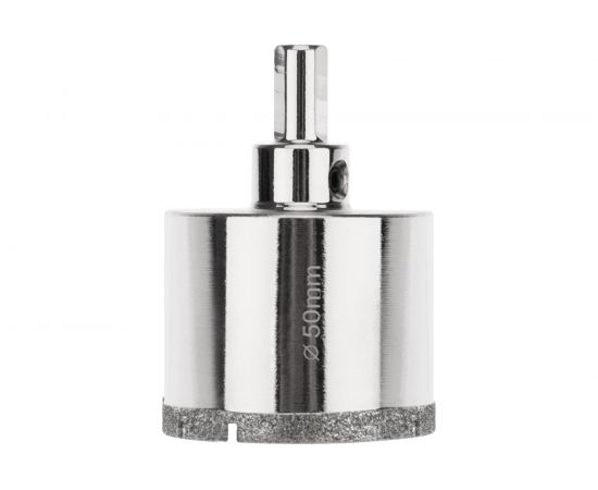 Коронка алмазная 50 мм по керамограниту с центровочным сверлом KRANZ KR-92-0014 