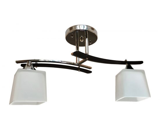 Люстра JUPITER LIGHTING A 1853/2 Кубы черный/хром-2х60W E27 230V A 1853 