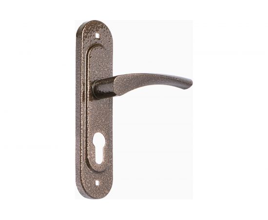 Ручка на планке ПТИМАШ 0623 м/о 55 мм, медь 6806 