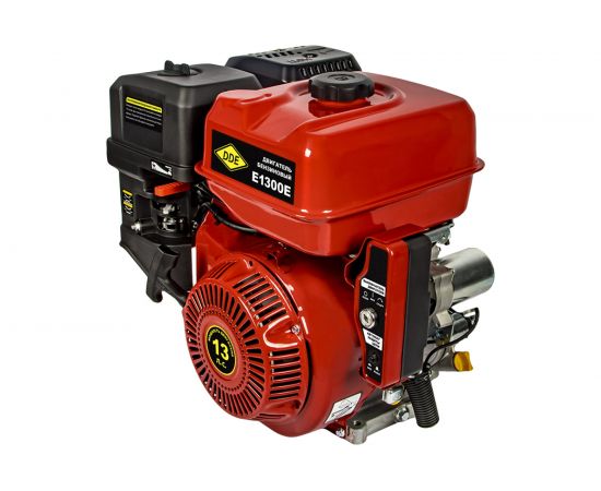 Двигатель бензиновый 4Т E1300E-S25 (13 л.с., 389 куб. см, к/л 25 мм, шпонка, элстарт) DDE 794-685 