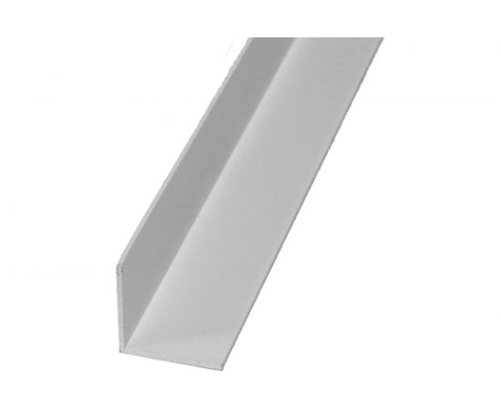 Профиль ПилотПро Ал., уголок, 30х30х1,5, 2 м, белый муар 08075 