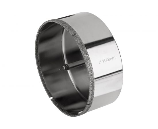 Коронка алмазная 100 мм по керамограниту с центровочным сверлом KRANZ KR-92-0021 