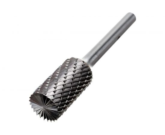 Борфреза цилиндрическая с зубчатым торцом (14х25х6х70 мм; ВК8; В14; 25Х06) ИНСТУЛС 00001337644 – изображение 2