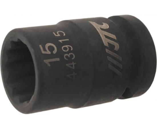 Торцевая головка JTC ударная 12-гранная 1/2x15 мм длина 38 мм JTC-443915 – изображение 2