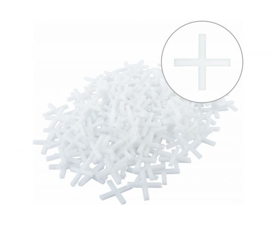 Крестики для кафеля (100 упаковок по 200 шт; 2.5 мм) Biber 55603 тов-080349 – изображение 2