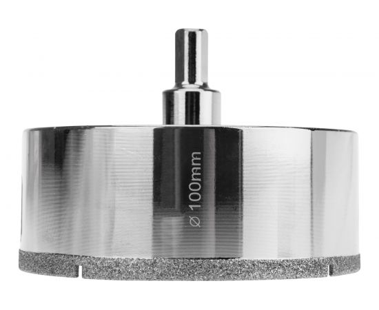 Коронка алмазная 100 мм по керамограниту с центровочным сверлом KRANZ KR-92-0021 – изображение 3