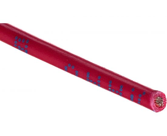 Провод ПУГВ Торкабель 0,5 красный 100м в коробке 0749524537226 – изображение 4