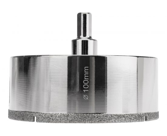 Коронка алмазная 100 мм по керамограниту с центровочным сверлом KRANZ KR-92-0021 – изображение 4