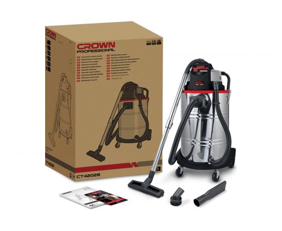 Промышленный пылесос CROWN CT42028 – изображение 5