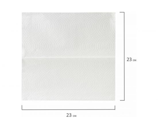 Бумажные полотенца ЛАЙМА H3 UNIVERSAL WHITE PLUS 250 шт, 1 слой, белые, 230х230 мм, 15 пачек, V-сложение 111343 – изображение 5
