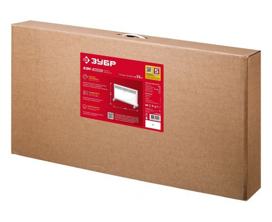 Электрический конвектор ЗУБР 2 кВт КЭМ-2000 – изображение 8