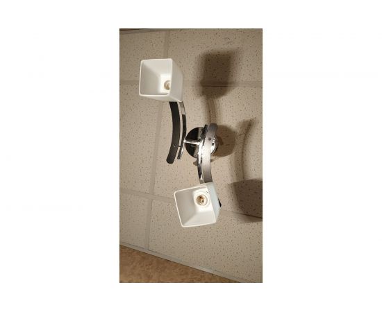 Люстра JUPITER LIGHTING A 1853/2 Кубы черный/хром-2х60W E27 230V A 1853 – изображение 10