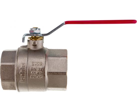 Шаровой кран KALDE полнопроходной, 1 1/4 вн/вн, ручка рычаг 0KV4823 