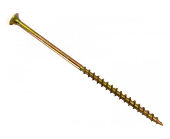 Саморез КРЕП-КОМП желтый цинк POZY 6х160 50шт жд6160ф 