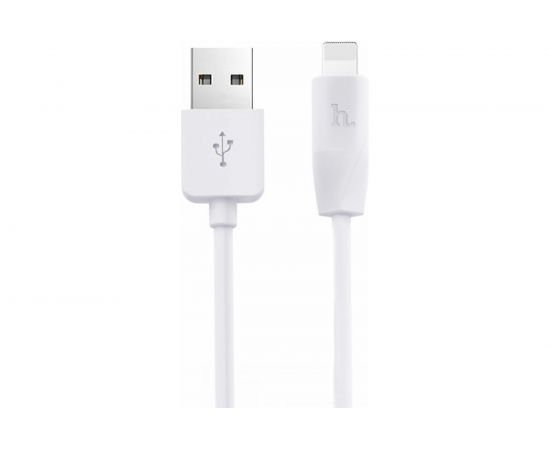 Кабель USB 2.0 Hoco X1, AM/Lightning, белый, 1м 6957531032007 