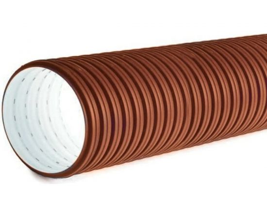 Двухслойная труба Политэк Ø368/315 SN8(6м) с перфорацией 120˚ 368315120 