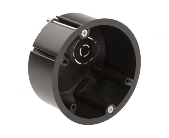 Установочная коробка ЭРА KUP-73-45-m-black для полых стен черная IP20 Б0052724 