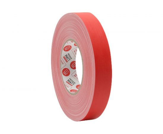 Клейкая лента DGTAPE MATT - Гаффа тейп 25мм/50м - Красный MATT50025/50/R 