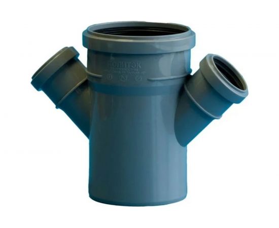 Крестовина ПОЛИТЭК одноплоскостная 110х50х50/45 град. 131545 