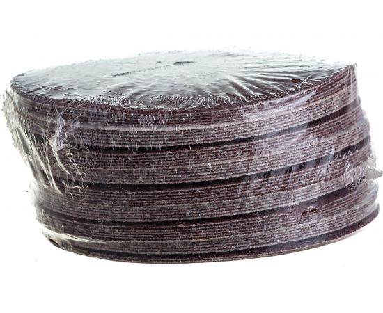 Круг шлифовальный на липучке (50 шт; 125 мм; P80; без отверстий) Orientcraft OCV125222P80 