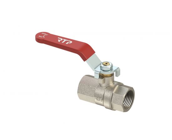 Шаровой кран RTP латунный, вн/вн., PN 40, рычаг, G 1/2 34884 