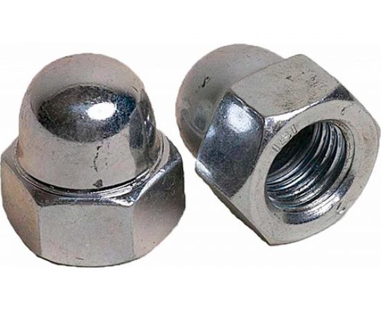 Колпачковая гайка КРЕП-КОМП нержавейка А2, DIN 1587, М12 10 шт. гкн12мф 