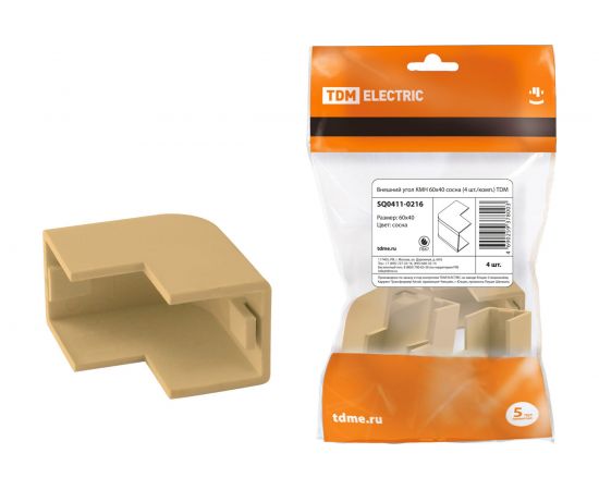 Внешний угол TDM КМН 60x40 сосна 4 шт./комп. SQ0411-0216 