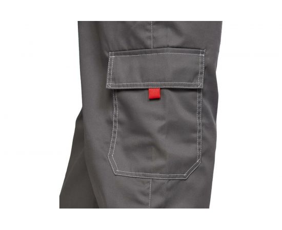 Летний мужской костюм ООО Комус л10-КБР темно-серый/светло-серый, размер 56-58, рост 182-188 816106 – изображение 15