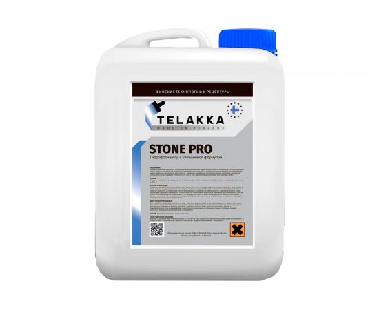 Гидрофобизатор (пропитка) с улучшенной формулой Telakka 5 л TELAKKA GIDROFOB STONE PRO 5л – изображение 2