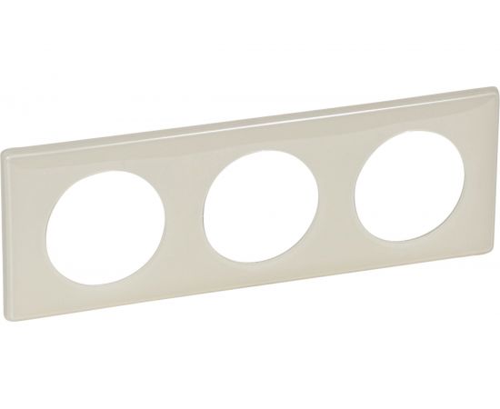 Рамка Legrand Celiane Сл. кость глянец 3-я 2+2+2 мод 66623 066623 – изображение 2