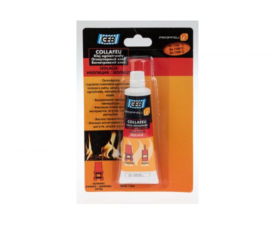 Огнеупорный клей GEB COLLAFEU 50 мл 025 – изображение 2