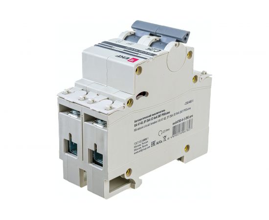 Автоматический выключатель EKF 2P 25А C 6кА ВА 47-63 PROxima SQmcb4763-6-2-25C-pro – изображение 2