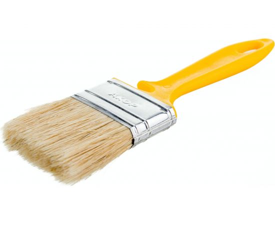 Флейцевая кисть АКОР КФ Эксперт 50 мм, толщина 12мм натуральная щетина 4607044330726 – изображение 2