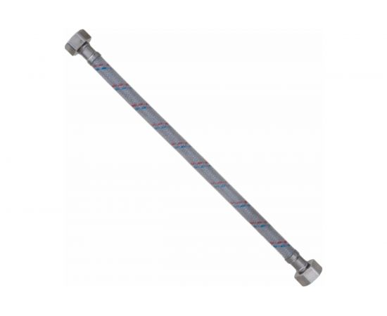 Подводка для воды (гайка-гайка 1/2; 150 см; нейлон/ПВХ) AQUALINE 4867 – изображение 2