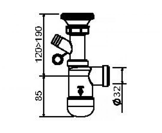 Сифон для раковины SantecPro AQ360P3 – изображение 2