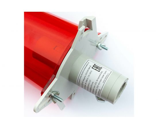 Заградительный огонь LedZOM ЗОМ тип А, красный, ударопрочный, поликарбонат LEDZOM Тип А – изображение 3