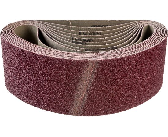 Шлифовальные ленты ЛБ 75х533 мм, А40, 14А, 10 шт. Tsunami D76107553314040 – изображение 3
