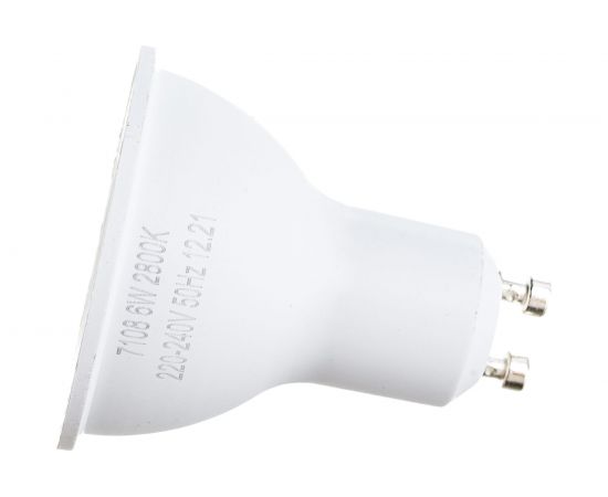 Светодиодная лампа VOLTEGA Софит линзованный GU10 2800К 6W диммируемый 7108 – изображение 3