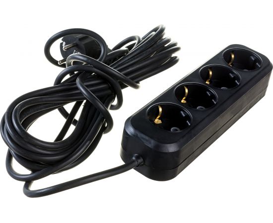 Бытовой удлинитель с заземлением Gigant ПВС 3х0,75 3500Вт 4 гнезда 7м 80016 PEC-006 – изображение 3