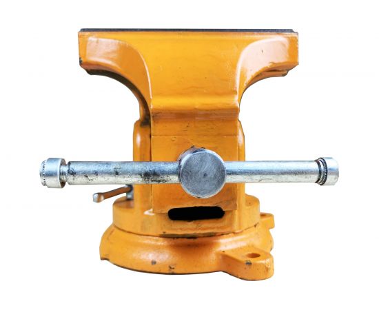 Стационарные поворотные тиски Спец 125мм 5,8кг, чугунные / ПРОМО СПЕЦ-3690 – изображение 3